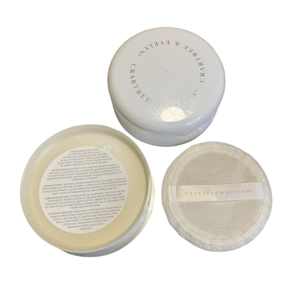 Vintage NOS Evelyn by Crabtree & Evelyn Perfumed‎ Talc Dusting Powder 3.5 oz